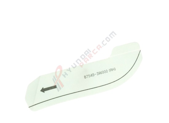 ARKA KAPI SAĞ ÇIKARTMA ŞERİDİ SPORTAGE 2011- 87549-3W000-HMC